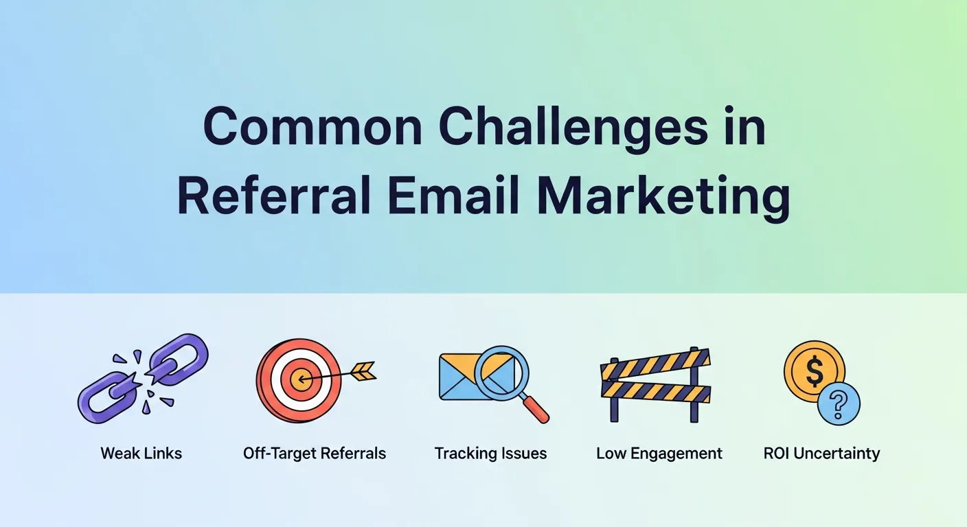 Common Challenges in Referral Email Marketing