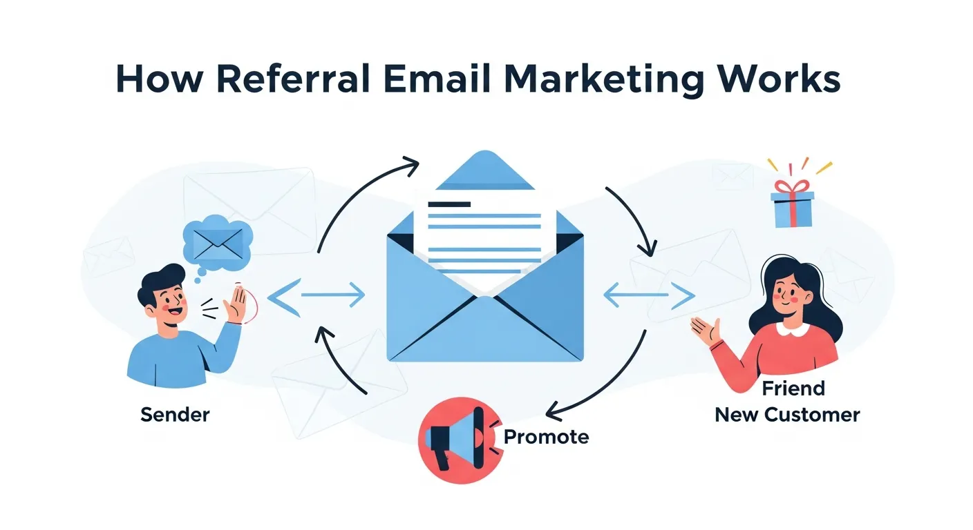 How Referral Email Marketing Works