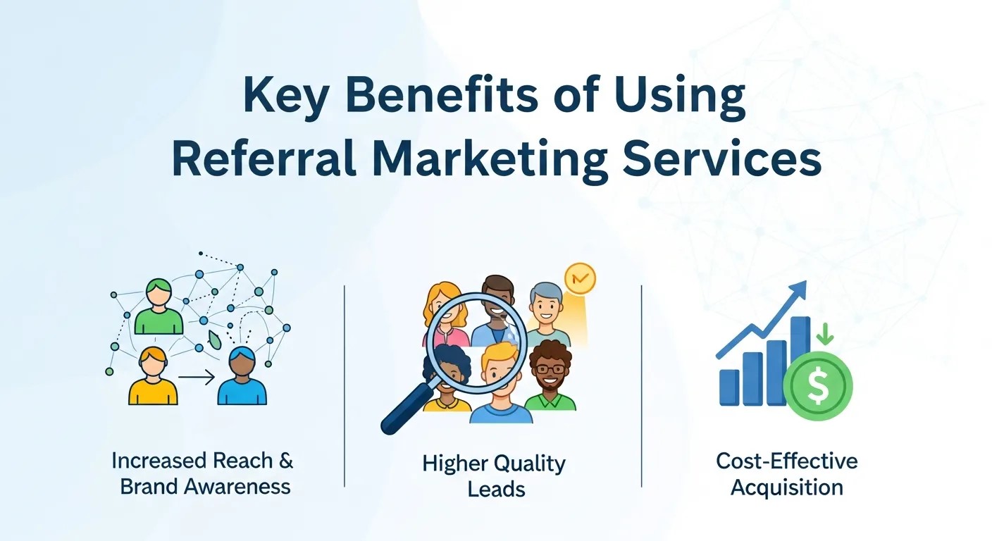 Key Benefits of Using Referral Marketing Services