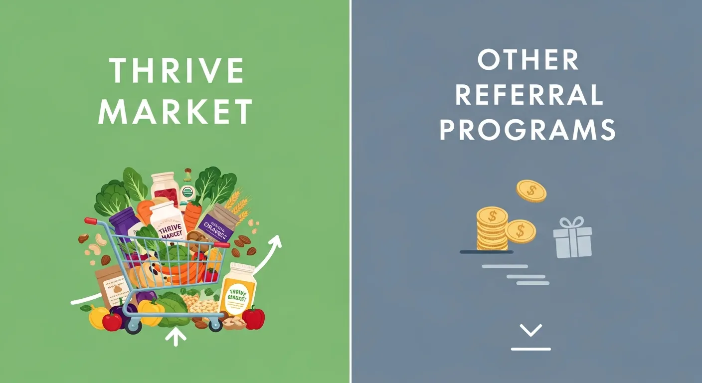 Thrive Market vs Other Referral Programs