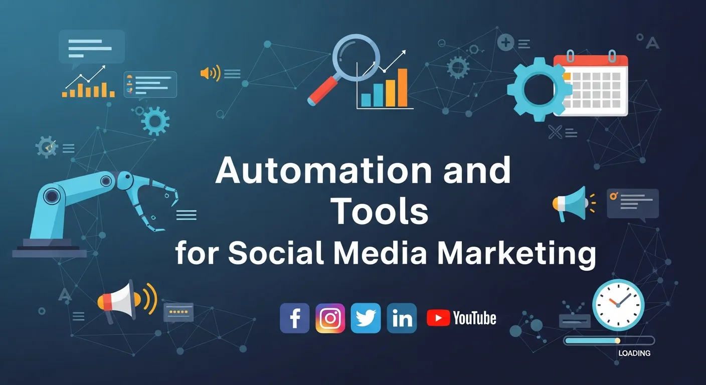 Automation and Tools for Social Media Marketing