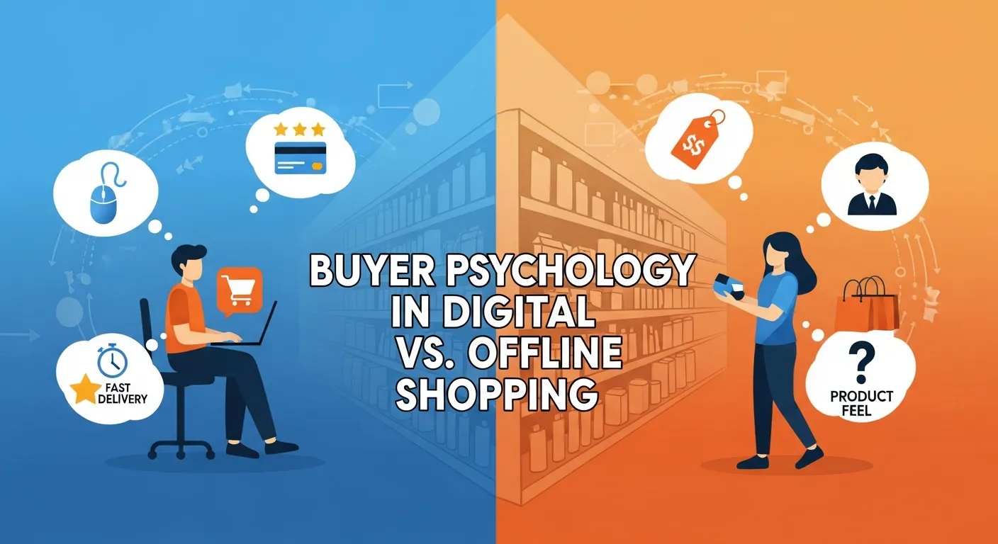 Buyer Psychology in Digital vs. Offline Shopping