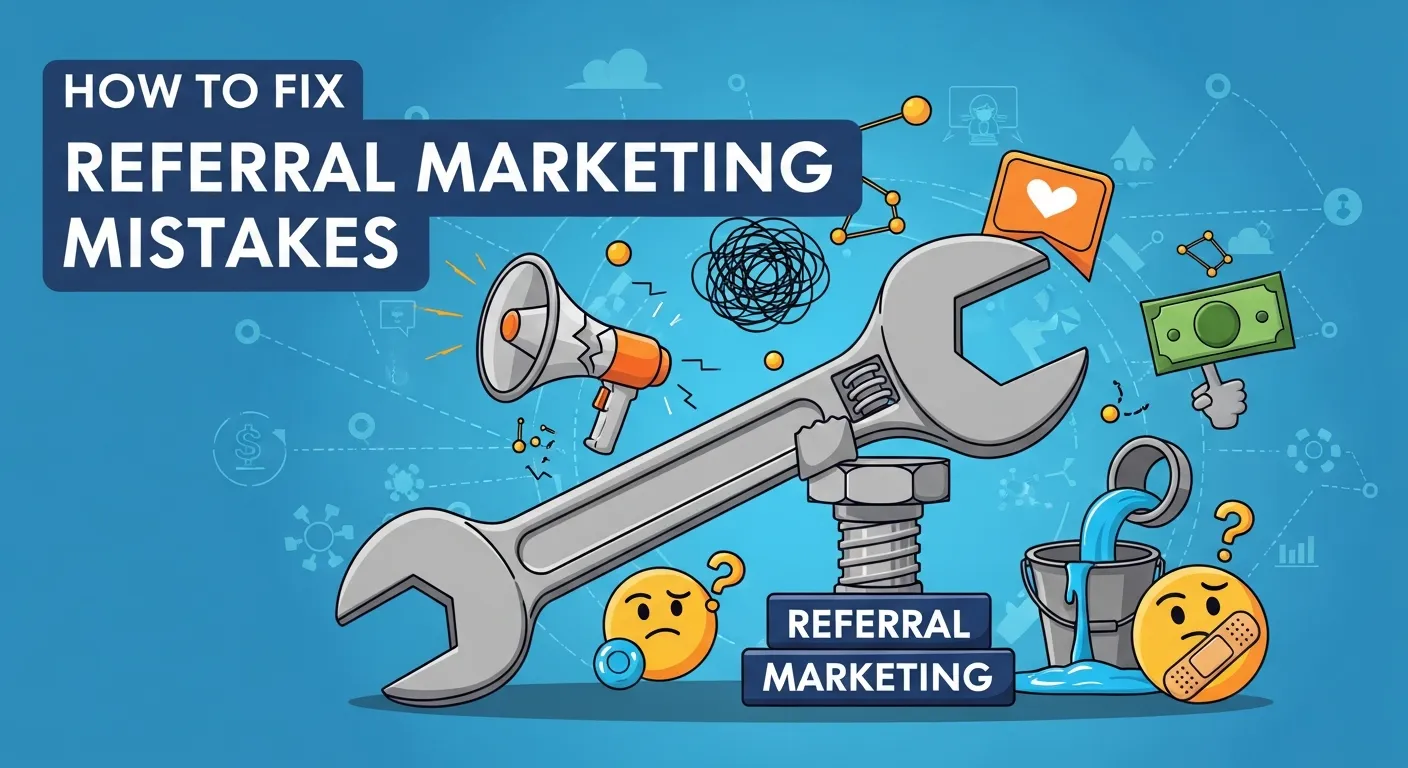 How to Fix Referral Marketing Mistakes