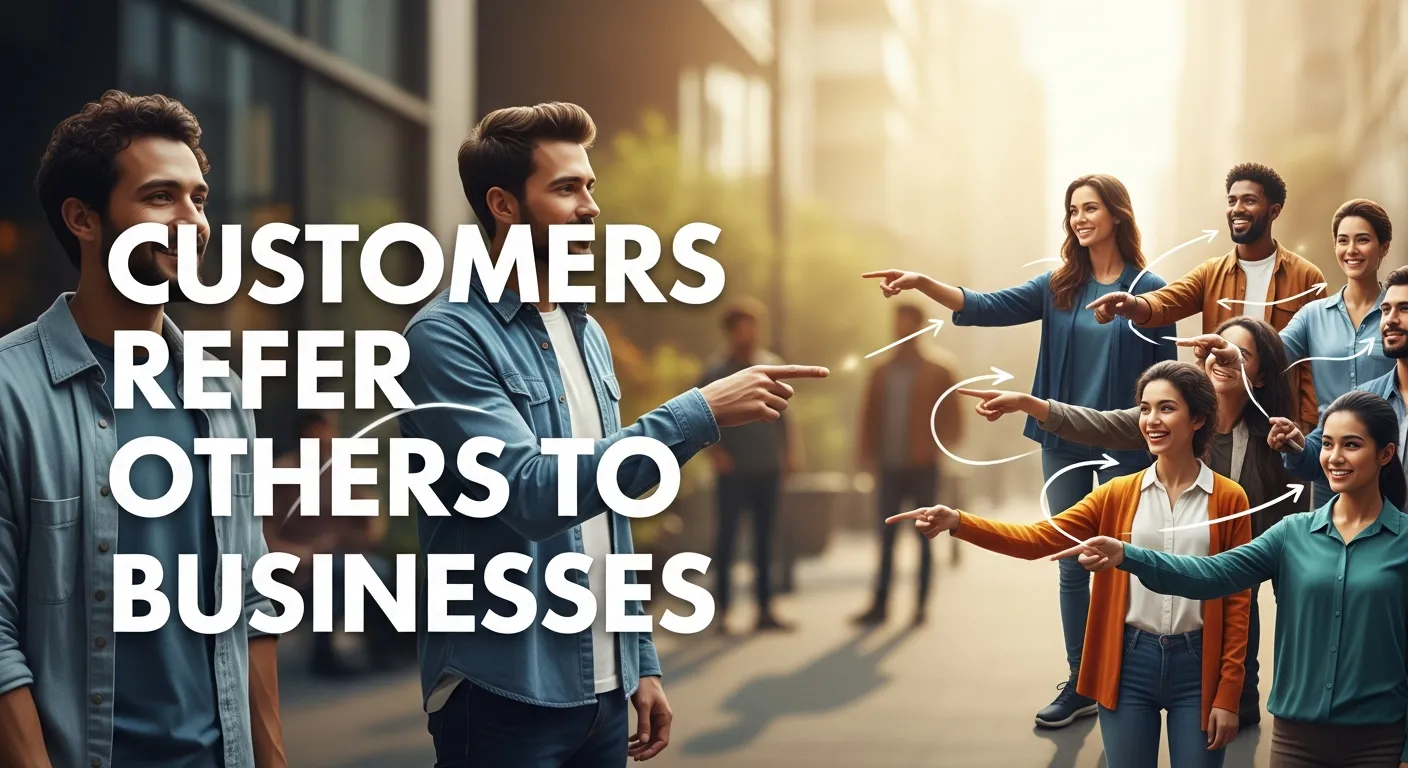 Customers Refer Others to Businesses