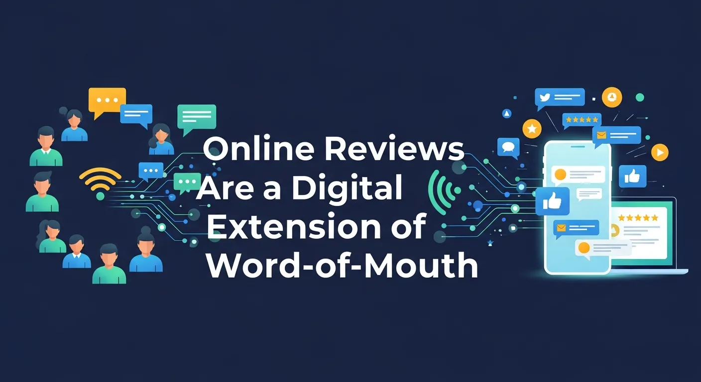 Online Reviews Are a Digital Extension of Word of Mouth