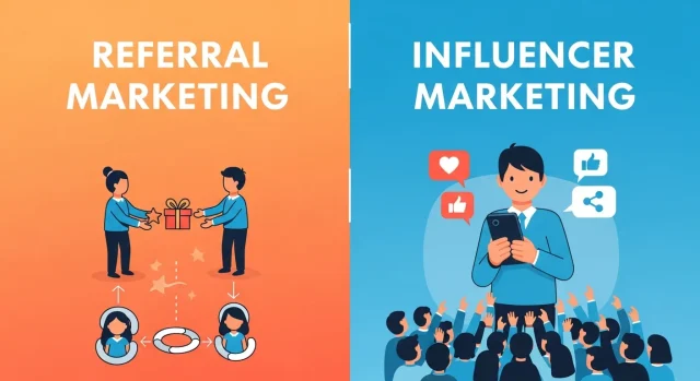 Referral Marketing vs Influencer Marketing