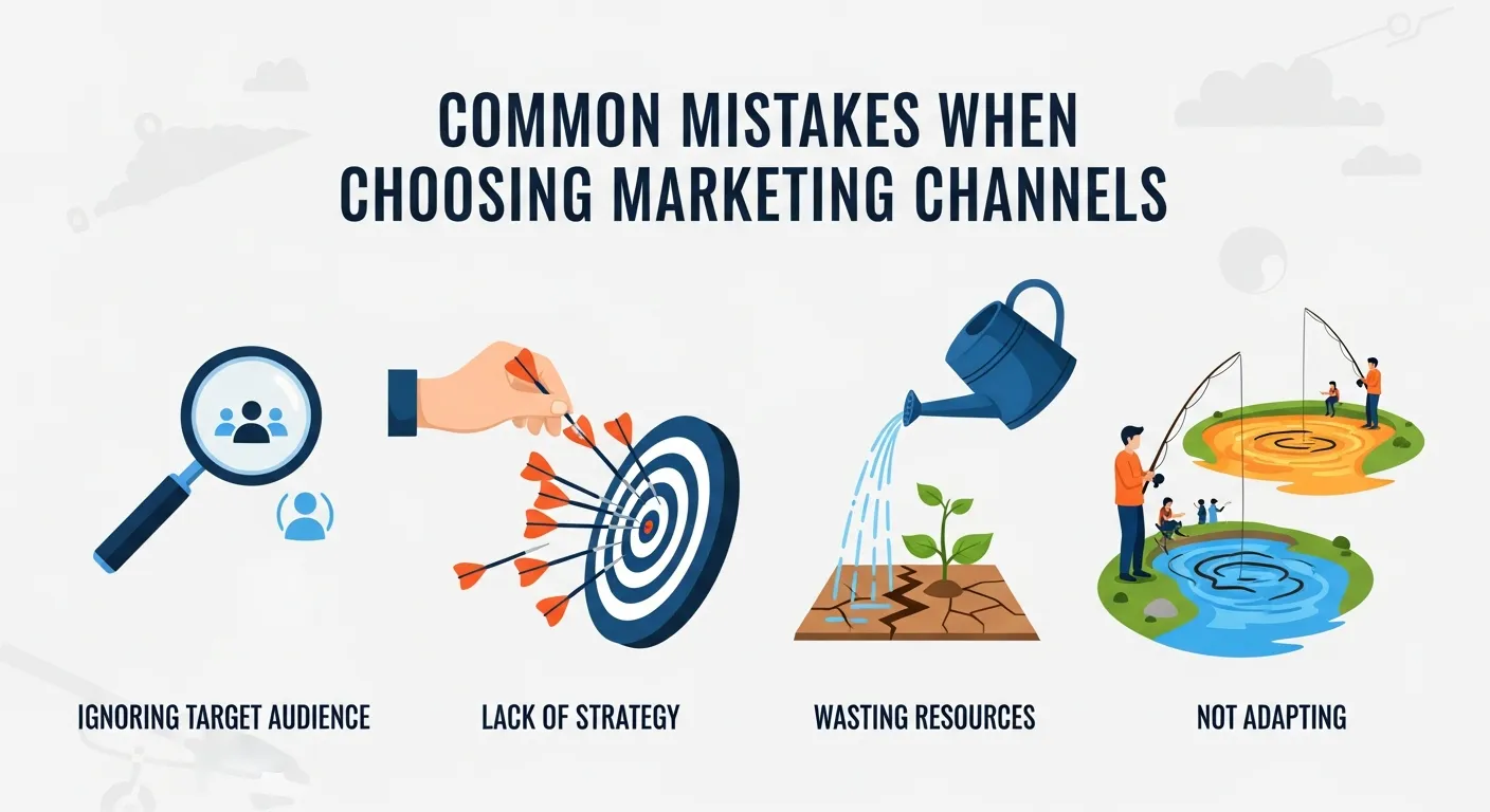 Common Mistakes When Choosing Marketing Channels