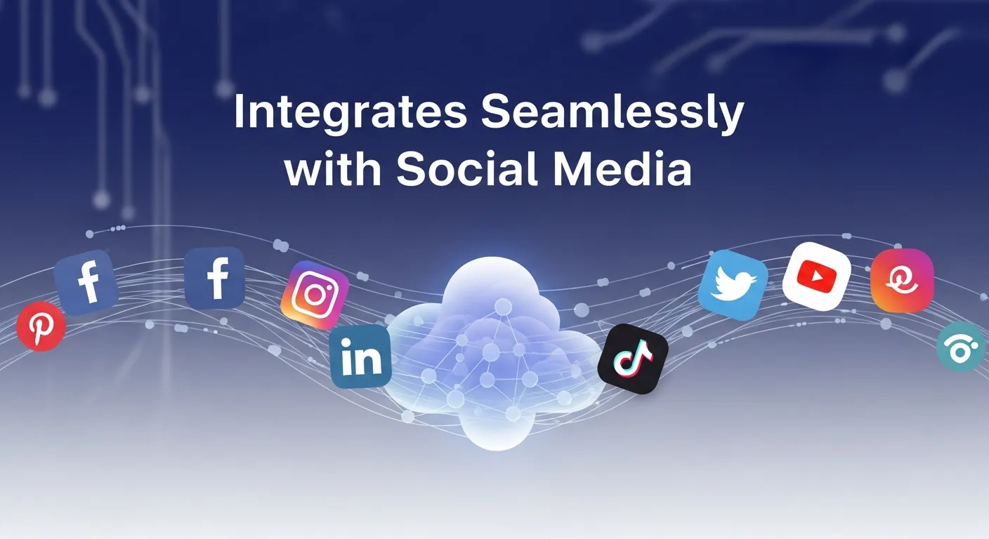 Integrates Seamlessly with Social Media