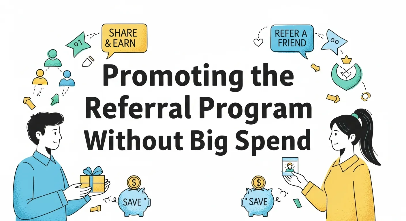 Promoting the Referral Program Without Big Spend