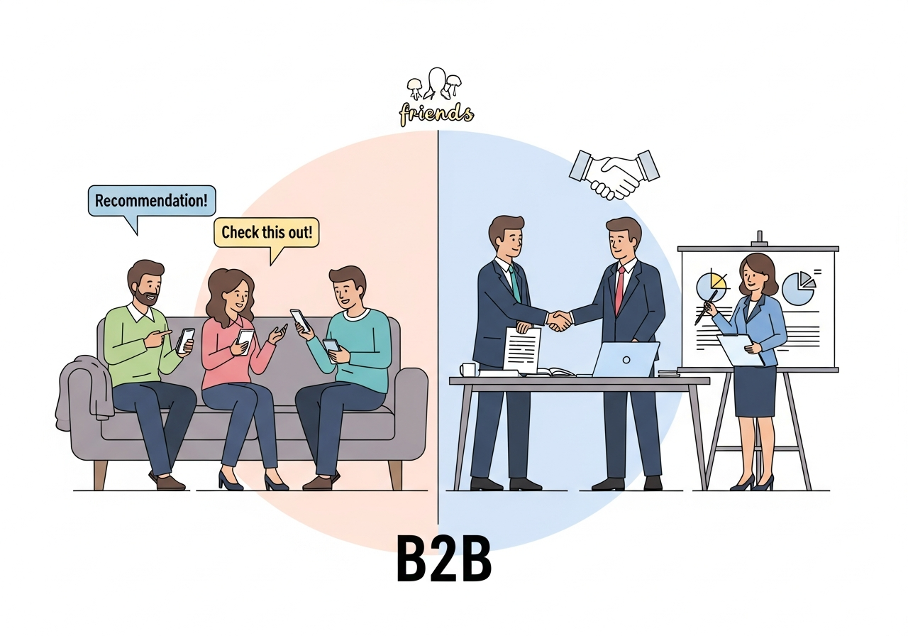 B2B vs B2C Referral Marketing