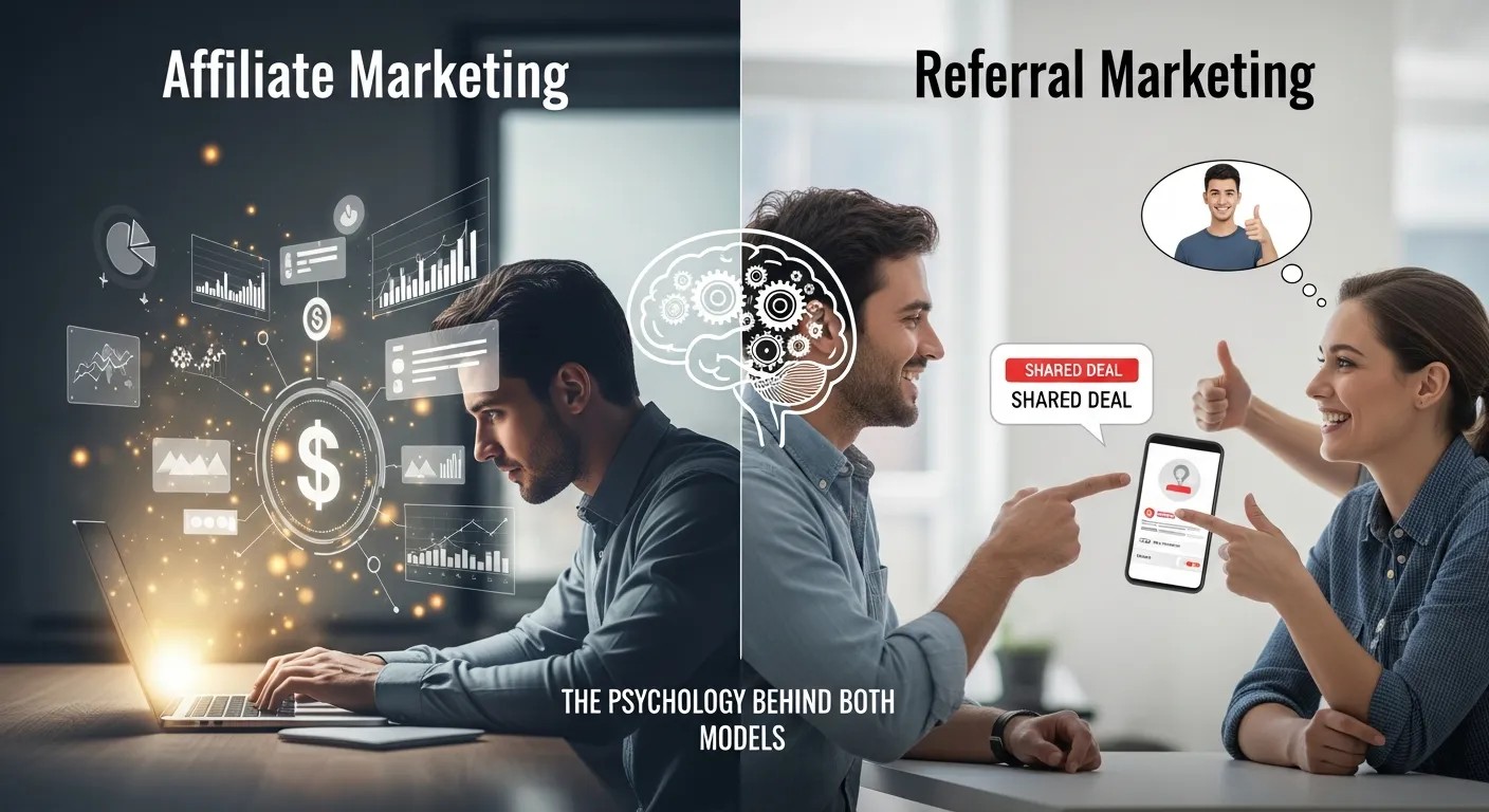 Affiliate vs Referral Marketing The Psychology Behind Both Models