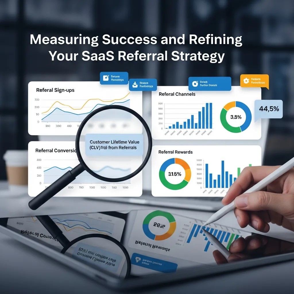 Measuring Success and Refining Your SaaS Referral Strategy