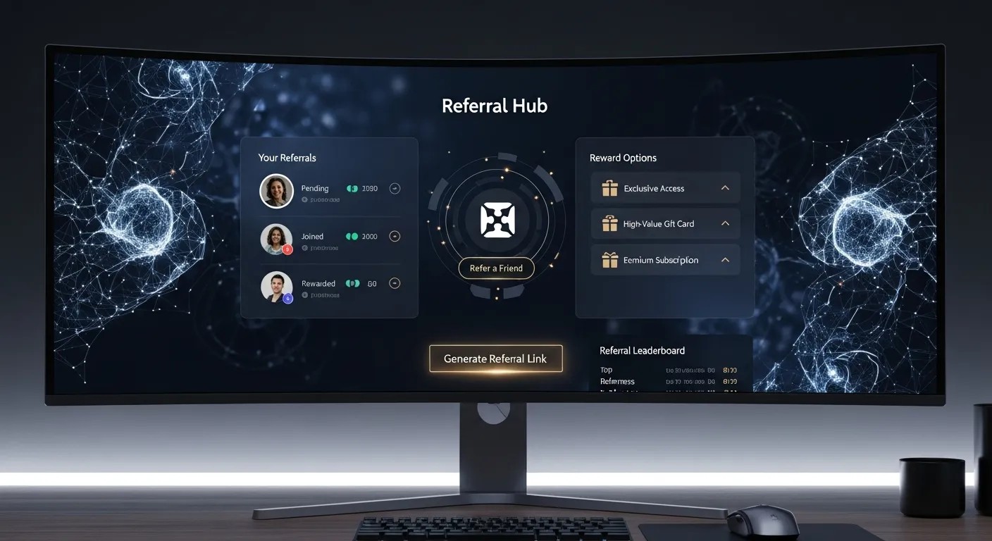 Make the referral experience feel premium