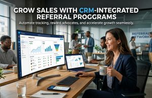 CRM Integrated Referral Programs : Grow Sales CRM Integrated Referral Programs : Grow Sales