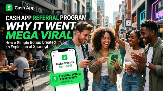 Cash App Referral Program : Why it Went Mega Viral