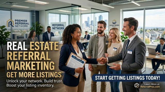 Real Estate Referral Marketing Get More Listings Real Estate Referral Marketing : Get More Listings