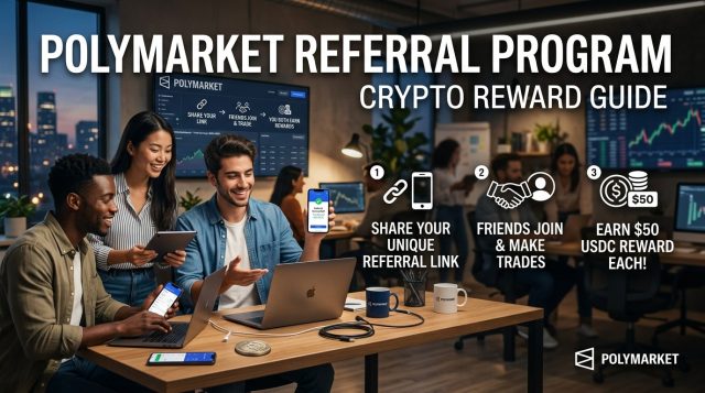 Polymarket Referral Program : Crypto Reward Guide