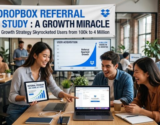 The Dropbox Referral Case Study : A Growth Miracle The Dropbox Referral Case Study : A Growth Miracle Make a Hyper Realistic Banner Image