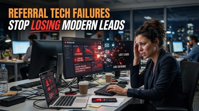 Referral Tech Failures Stop Losing Modern Leads Referral Tech Failures : Stop Losing Modern Leads