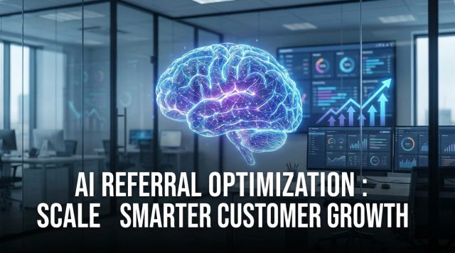 AI Referral Optimization Scale Smarter Customer Growth AI Referral Optimization : Scale Smarter Customer Growth