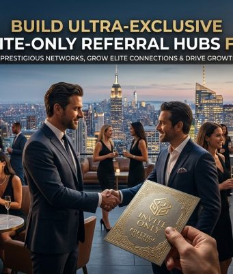 Build Ultra-Exclusive Invite-Only Referral Hubs Fast Build Ultra-Exclusive Invite-Only Referral Hubs Fast