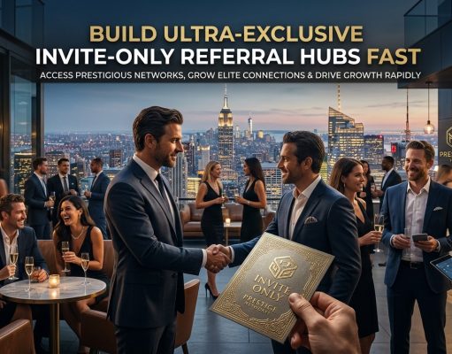 Build Ultra-Exclusive Invite-Only Referral Hubs Fast Build Ultra-Exclusive Invite-Only Referral Hubs Fast