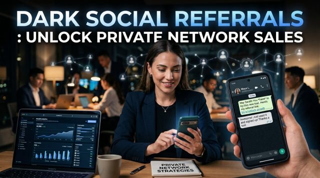 Dark Social Referrals Unlock Private Network Sales Dark Social Referrals : Unlock Private Network Sales
