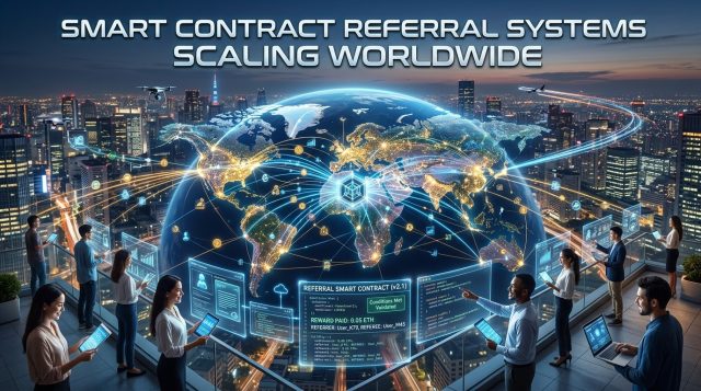 Smart Contract Referral Systems Scaling Worldwide Smart Contract Referral Systems Scaling Worldwide